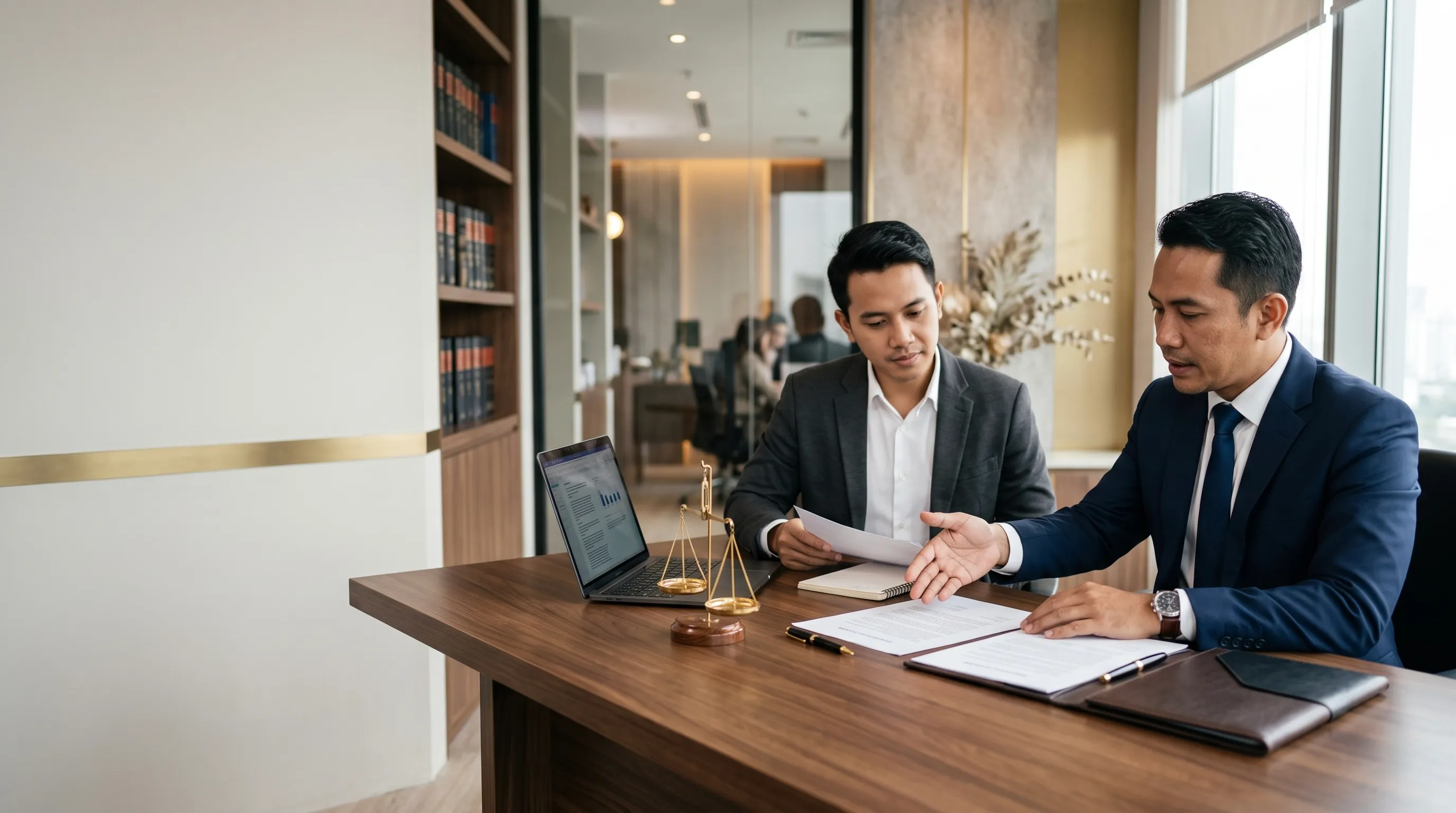 Konsultasi perizinan dan dokumen bisnis profesional